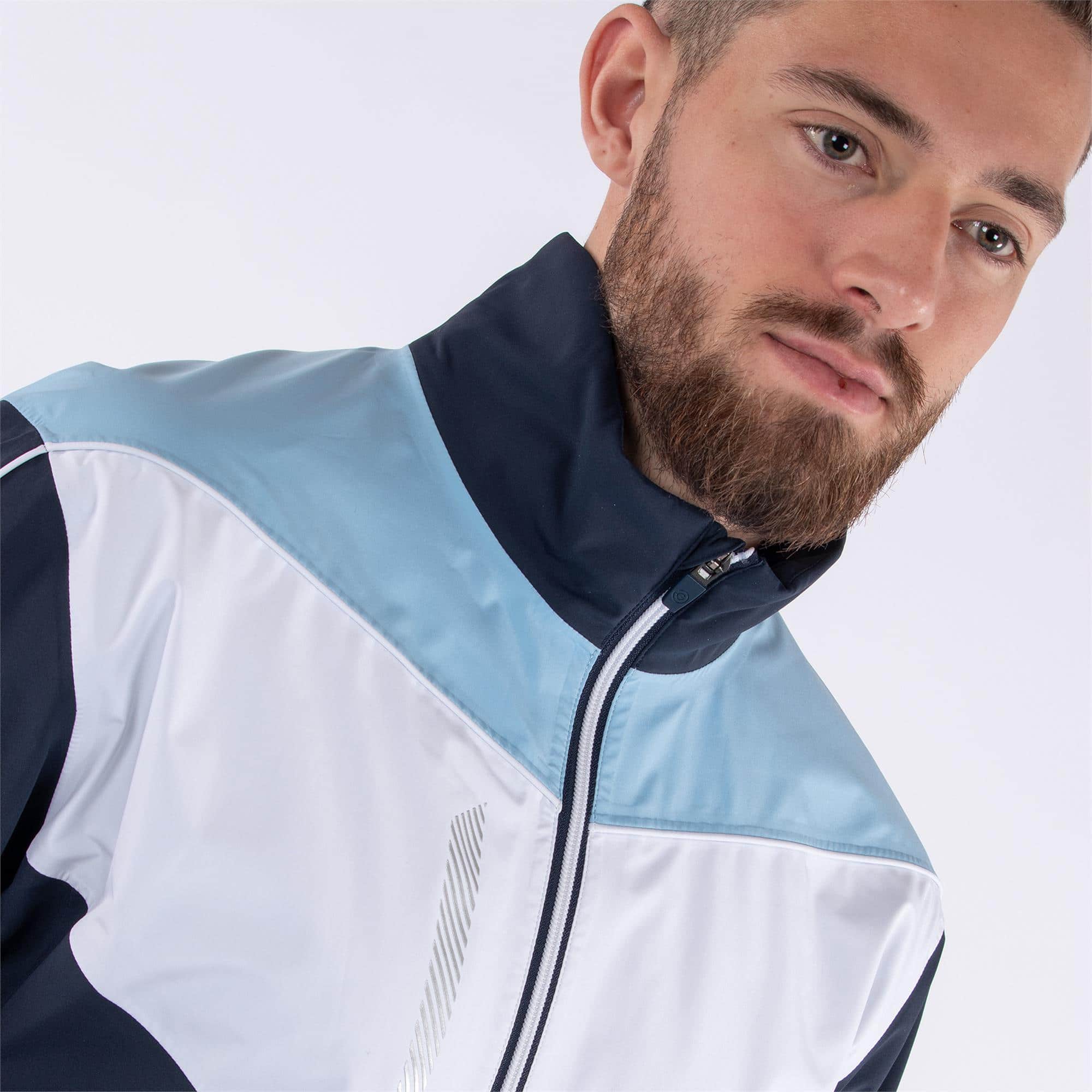 Galvin Green Armstrong Paclite Gore-tex Waterproof Jacket Navy/White/Bluebell